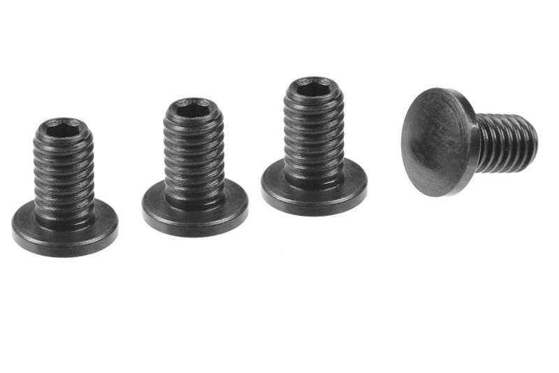 Team Corally Droop Screws w/ Inner Hex Steel 4 Pcs / C-00180-1086