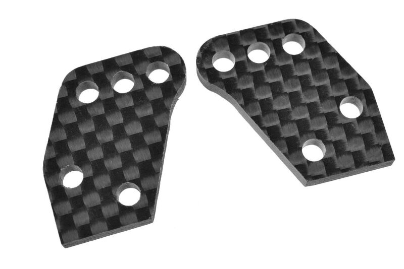 Team Corally Hub Camber Plates Rear Carbon 3mm 2 Pcs / C-00180-1090