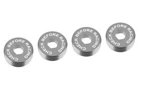Team Corally Pivot Ball Adjusting Nut Aluminum Titanium 4...