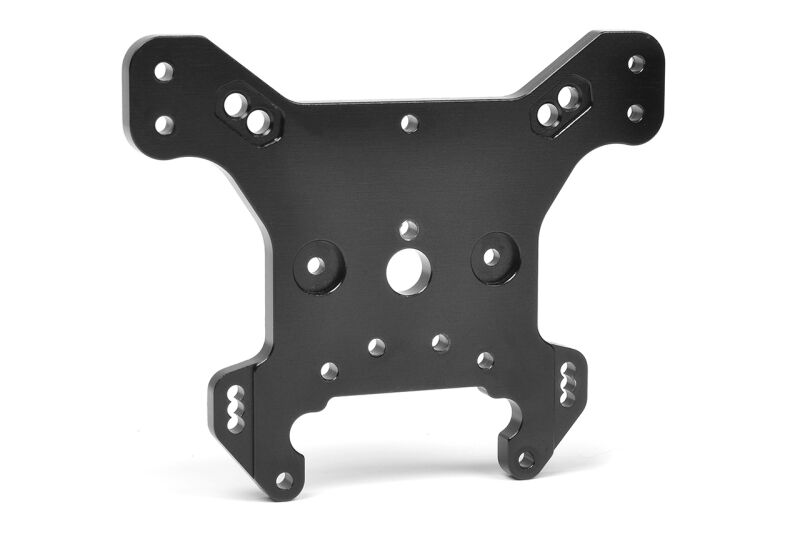 Team Corally Shock Tower Front 5mm Aluminum Black 1 Pc / C-00180-1234