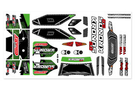 Team Corally Body Decal Sheet Kronos 2024 1pc /...