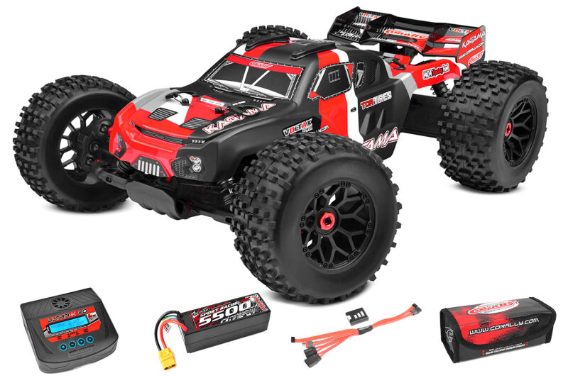 Team Corally Kagama XP 6S RTR Driven Go Pack 4S Red Color / C-00274-R-P4