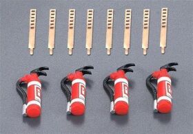 Killerbody Feuerlöscher Set (4 Stk.) (für 1/10)...