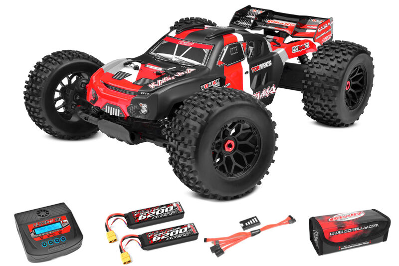 Team Corally Kagama XP 6S RTR Driven Go Pack 6S Red Color / C-00274-R-P6