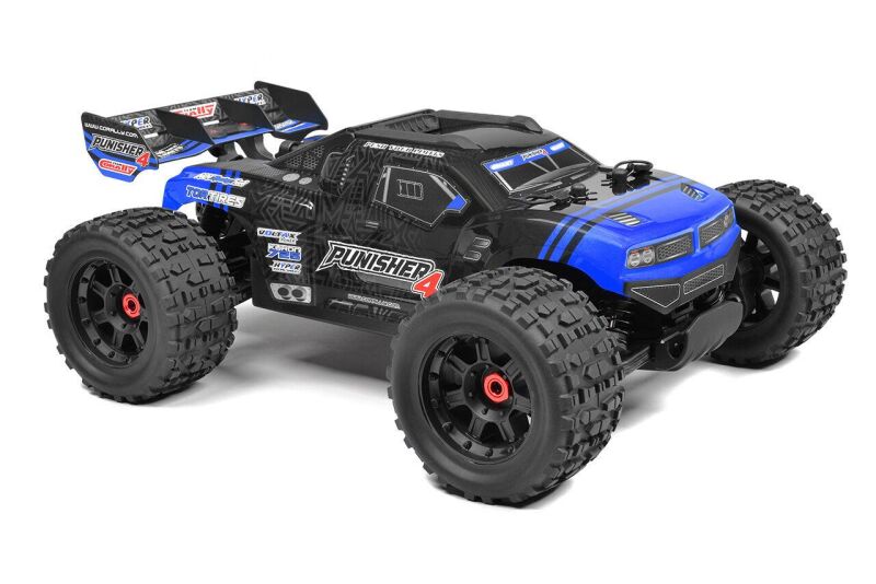 Team Corally PUNISHER 4 RTR Blue Brushless Power 4S No Battery No Charger / C-00292-B