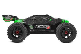 Team Corally PUNISHER 4 RTR Green Brushless Power 4S No Battery No Charger / C-00292-G
