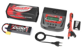 Team Corally Energy Pack Lipo 60C 5500Mah 2S XT-90 Hard...