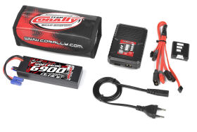 Team Corally Energy Pack Lipo 60C 6900Mah 2S EC-5 Hard...
