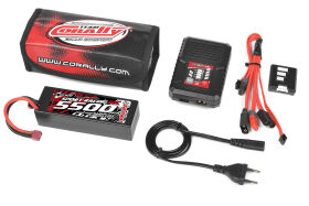 Team Corally Energy Pack Lipo 60C 5500Mah 3S T-PLUG Hard...