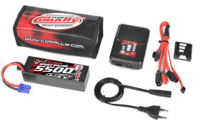 Team Corally Energy Pack Lipo 60C 5500Mah 3S EC-5 Hard...