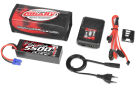 Team Corally Energy Pack Lipo 60C 5500Mah 3S EC-5 Hard Case + Racer 50 2-4S AC Charger + Lipo Safety Bag + Charge-Balance Lead / C-47135-02-01