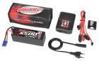Team Corally Energy Pack Lipo 60C 5500Mah 4S EC-5 Hard Case + Racer 50 2-4S AC Charger + Lipo Safety Bag + Charge-Balance Lead / C-47145-02-01