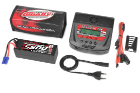 Team Corally Energy Pack Lipo 60C 5500Mah 4S EC-5 Hard...
