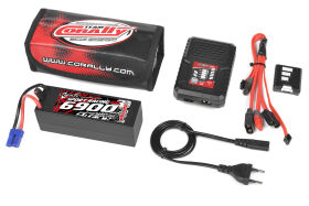 Team Corally Energy Pack Lipo 50C 6700Mah 4S EC-5 Hard...