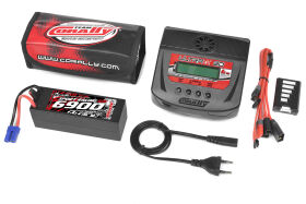 Team Corally Energy Pack Lipo 50C 6700Mah 4S EC-5 Hard...