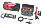 Team Corally Energy Pack Lipo 60C 5200MAH 2S EC-5 Semi-Soft Case + Ultra-X 80 1-6S AC/DC Charger + Lipo Safety Bag + Charge-Balance Lead / C-47230-02-05