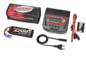 Team Corally Energy Pack Lipo 60C 5200MAH 3S EC-5...