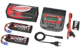Team Corally Energy Pack 2X Lipo 60C 5200MAH 3S EC-5...