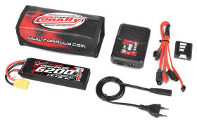 Team Corally Energy Pack Lipo 60C 6200Mah 3S XT-90...