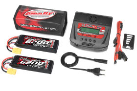 Team Corally Energy Pack 2X Lipo 60C 6200Mah 3S XT-90...