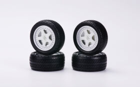 Carisma RC M48S R32 Wheels & Tires Mounted Set 4 Pcs...