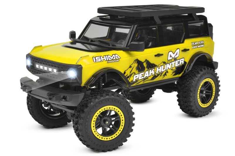 Ishima 1/20 Crawler "Peak Hunter" 4WD Brushed RTR Yellow Color / ISH-001-015