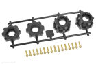 Louise RC 1:8 MT Speed Removable Hex 17 mm & (16 Stück) M3 × 12 Set für 2 Felgen / LR-TS-REM-HEX-8th-MT