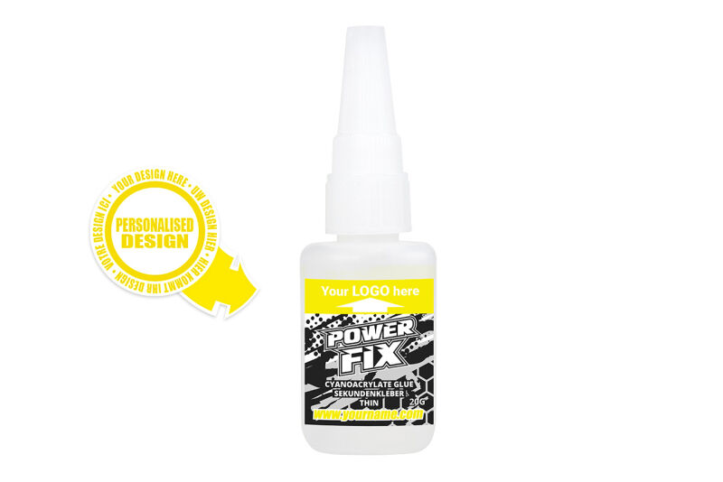 CA Glue Medium 20gr Pin Cap Longlife / PL-001-10011