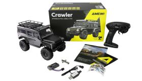 AMEWI AMXRock Mini-D90 Scale Crawler 4WD 1:16 RTR grau / 22726