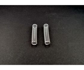 TAMIYA Stoßdämpferfeder (2) weiß hinten...
