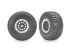 TRAXXAS Mini-Slash 4x4 1.4 Grau & Chrome Felgen mit BFG Mud-Terrain Reifen (2) / TRX10870-GRAY