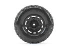 JETKO EX Belted Tyre King Cobra SC Black wheel 12,14,17mm Hex (2) / JK3102CB