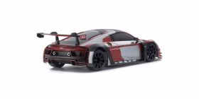 Kyosho Mini-Z MR04 Rwd Audi R8 LMS 2015 Rot-Grau (W-MM/KT531P) / K.32357RGB