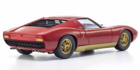 KYOSHO DIE CAST 1:12 Lamborghini Miura P400 1968 Red/Gold...