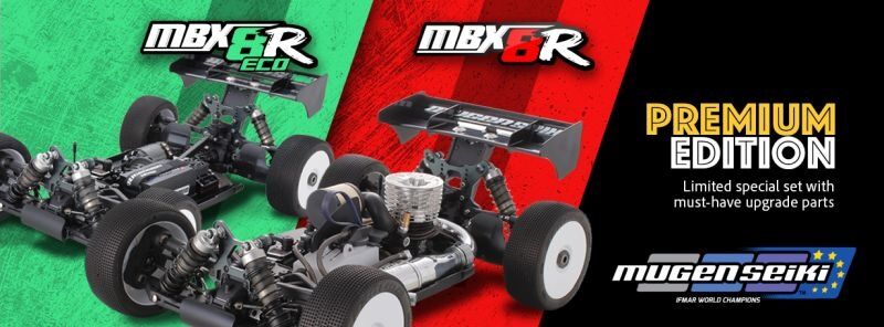 MUGEN MBX-8R 1/8 4WD OFF-Road Buggy Premium-Edition ECO / MUGE2028PE