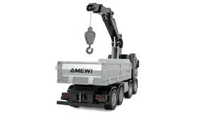AMEWI / Mercedes-Benz Arocs Kranwagen mit Kipper 8x4/4 4WD 1:18 RTR / 22716