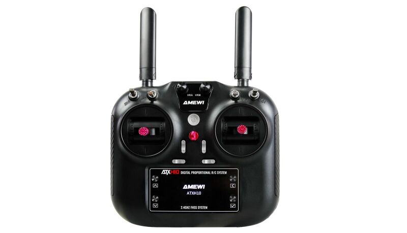 AMEWI / ATXH10 10-Kanal Fernsteuerung mit Empfänger / 28396