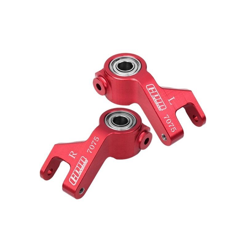 GPM ARRMA 1/10 Gorgon 4X2 Vorteks Fury Quake 223S DSC 2WD Alu Lenkhebel vorn rot (mit großem Innenlager) / GPMMGO021-R