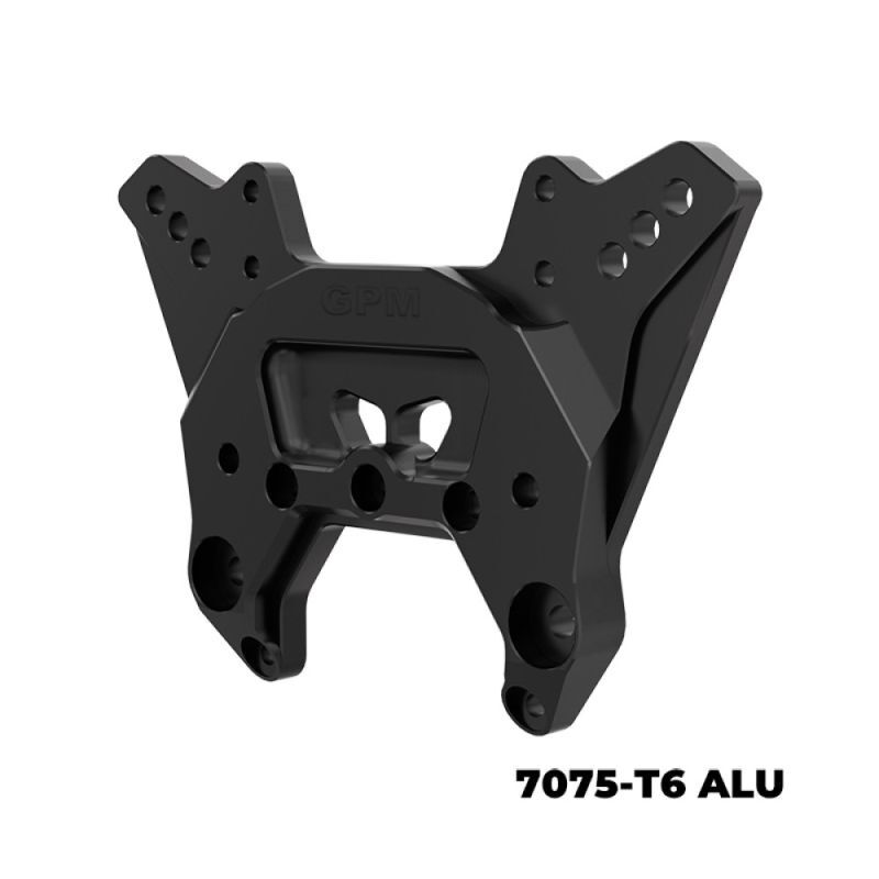 GPM ARRMA 1/8 Kraton 6S EXB Kraton 6S V6 Notorius 6S V6 Alu Dämpferbrücke vorn schwarz / GPMMKV6028BK