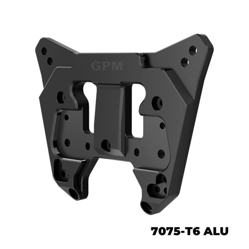 GPM ARRMA 1/8 Kraton 6S EXB Kraton 6S V6 Notorius 6S V6 Alu Dämpferbrücke hinten schwarz / GPMMKV6030BK