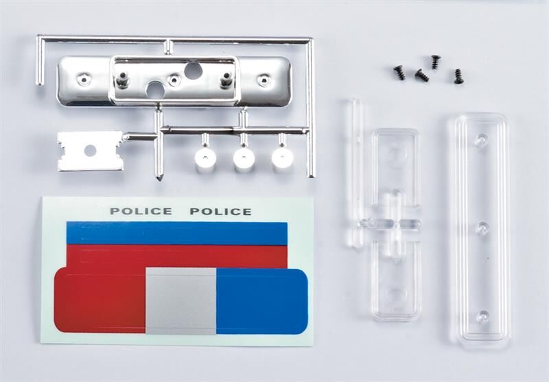 Killerbody Signal Licht Set Police ohne LED (für 1/10) / KB48067