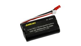 AMEWI Li-Ion Akku 2S 7,4V 3000mAh BEC / 28414
