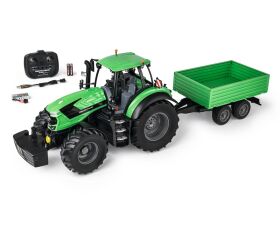 Carson 1:16 Deutz-Traktor 8280 TTV mit Häng.100% /...