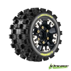 LOUISE TRX Mini-MAXX / XRT ST-MCROSS auf Felge schwarz...