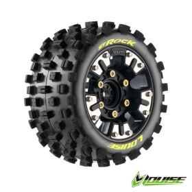LOUISE TRX Mini-MAXX / XRT ST-ROCK auf Felge schwarz 12mm...