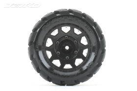 JETKO EX Tyre ST Rockform Black Wheel 2.8" Hex...