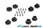JETKO EX Tyre ST Super Sonic Slicks Black Wheel 2.8" Hex 12,14,17mm / JK2704CB