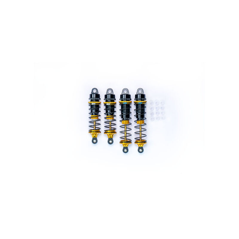 Koswork RC10 12mm Gold Big Bore Buggy Shock Set (F & R) Team Associated / KOS04191-5GD