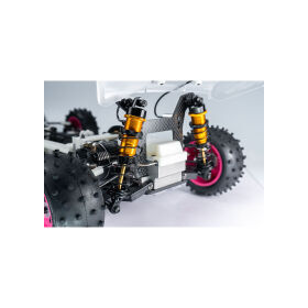 Koswork 12mm Gold Body Black Big Bore Buggy Shock Set (F & R) (Kyosho, Tamiya & Yokomo) / KOS04901