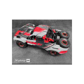 Bittydesign FALCON-X 1/7 clear body for TRAXXAS UDR,...